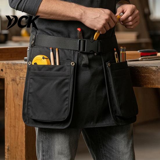 Multi-Pocket Fanny Pack Multi-function Waist Belt Apron Bag for Outdoor, Large Capacity Waterproof Pouch, Adjustable Waistband Women and Men Athletic