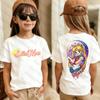 Sailor Moon Retro 90s Anime Graphic TShirt Summer Women Girls Kids Tee Streetwear Casual Trend Short Sleeve Hop  Tops Clothing