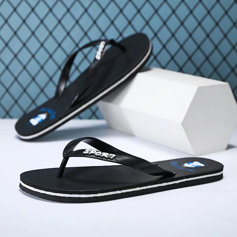Men's Summer Sandals Brand Slippers Luxury Adult Men's Sandal House Slippers Man Summer Shoes 2024 Flip-flops Beach Water Shoes