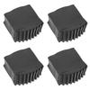 4 Rubber Replacement Feet for Wooden and For Aluminium Ladders Designed To Improve Ladder Balance and Prevent Damage