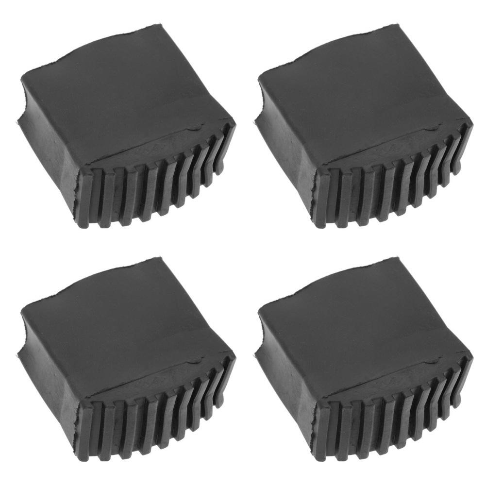 4 Rubber Replacement Feet for Wooden and For Aluminium Ladders Designed To Improve Ladder Balance and Prevent Damage