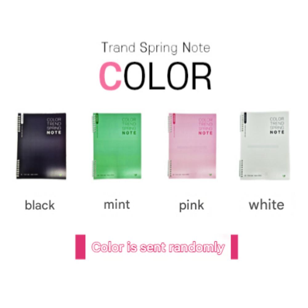 Lined Spring Note #1 122 Sheets (190mm x 260mm) PP cover