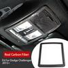REAL Carbon Fiber Roof Front Reading Light Frame Trim For Dodge Challenger 2015+