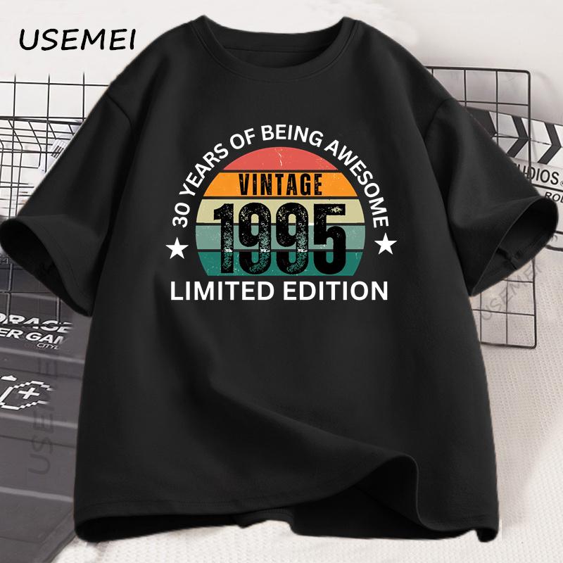 30th Birthday Gift Tshirt Made In 1995 Vintage Tee 30 Years Old Birthday Tshirt 1995 Birthday Gift For Unisex Unisex Clothes