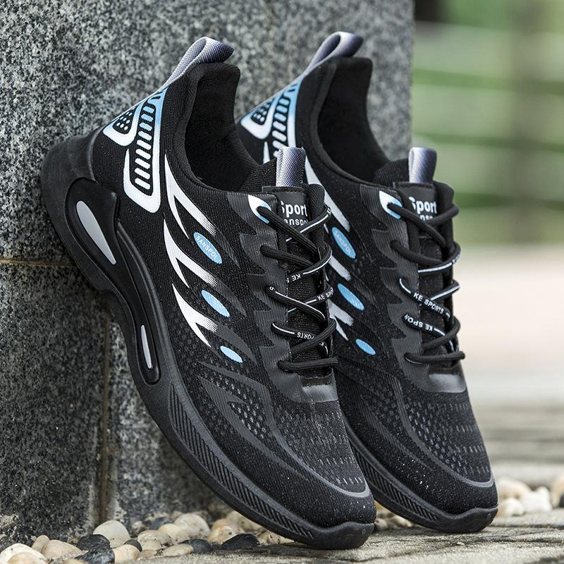 Síťované Jednoduché Boty na Jaro Nové Silné Podrážky Lehké Trendy V kombinaci s Pánskými Botami, Mládežnické Vzhledné Módní Sportovní Boty