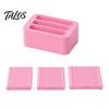 DIY Clay Crafting Tools 3Pcs 1/1.5/2MM Mini Polymer Bead Maker, Strip Rolling Mold, Roller Tool Beads Shaping for Jewelry Making Bracelet Necklace