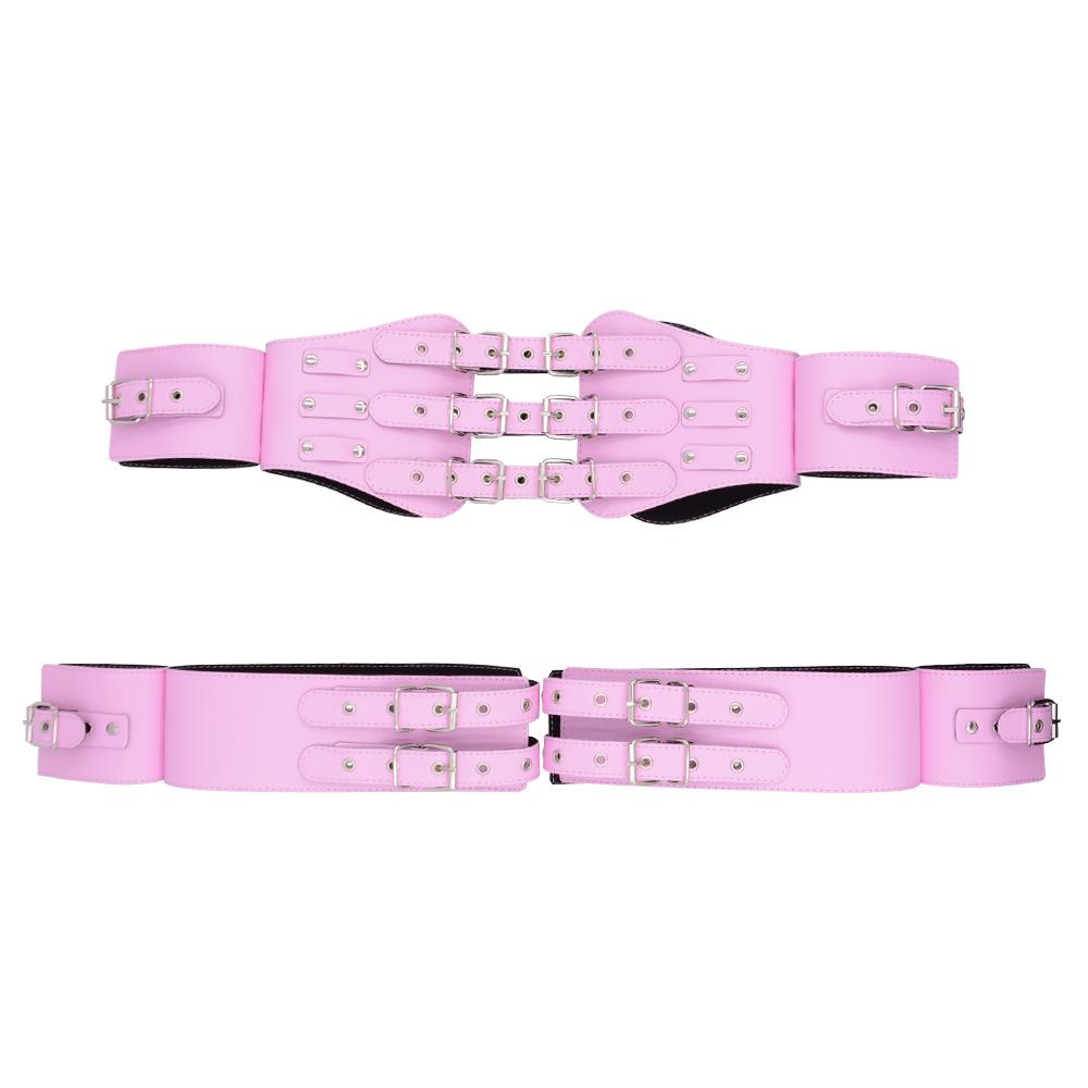 Sexy Shapewear SM Training Suit Female Slave Binding Handcuffs Couple Adult Toys Sex Product