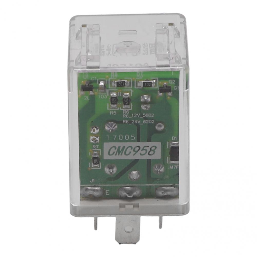 Kunststoff Blinkrelais Blinkerfrequenzregler 3-Pin