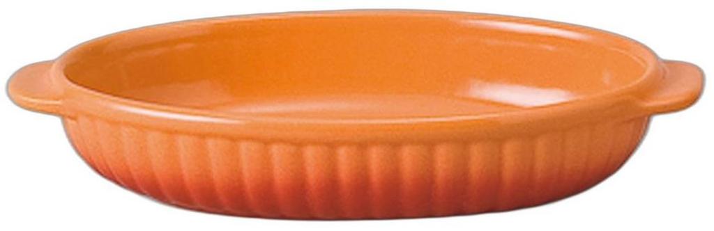 Colore Orange Gratin X X Gratin Dish Setomonohonpo Boat-Shaped [22 12.7 4cm]