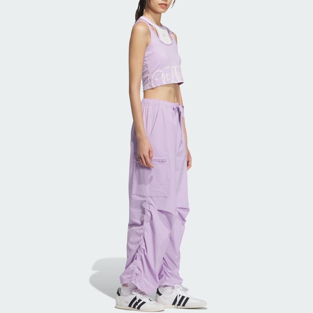 Adidas Originals CITY SKATETop TANK Sport Vests Women's Pink Purple/Pink White JN1677