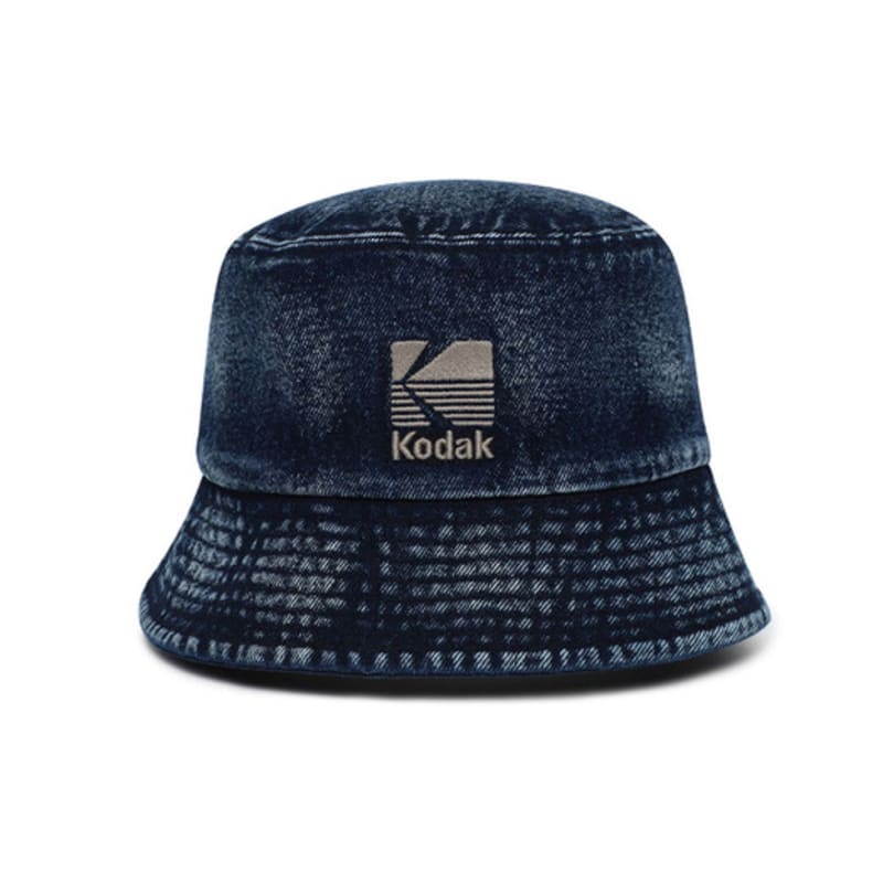 

KODAK Apparel Винтажная голубая выстиранная панама ДЕНИМ ML