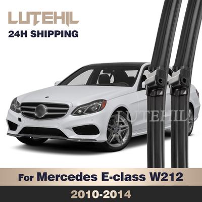 For Mercedes Benz E-class W212 2010-2014 2011 2012 2013 Wiper Front Wiper Blades Windshield Windscreen Window Brush 24"+24"