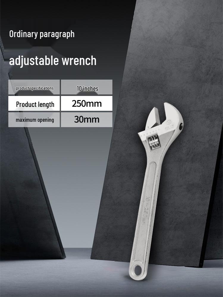 Cheie multifuncțională reglabilă de calitate industrială, deschidere mare, 12-18 inch, Unealtă pentru instalații sanitare