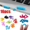 16 Stück Universeller USB-Silikon-Staubschutzstecker für Notebooks, Staubdichter Stopper für Laptops, USB-Computer-Schnittstellen-Wasserdichte Abdeckung