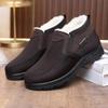 Cloth Shoes for Warmth, Cotton Shoes with Fleece for Warmth, and Large-sized Cotton Boots On One Foot