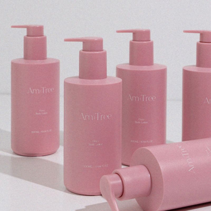 Am:tree Rose & Musk Flora Perfume Body Care Gift Set (2 Body Washes + 1 Body Lotion)