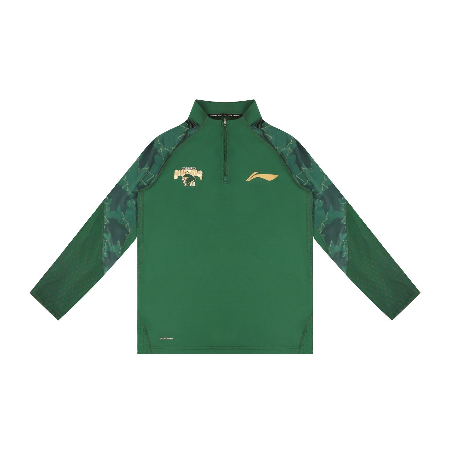 

Li Ning Серия CBA Свободная Дышащая Повседневная Американская Быстросохнущая Футболка с Длинным Рукавом Версия Игрока Сезон 25-26 Команда Нанкин Унисекс Топы ATLV473-1 M