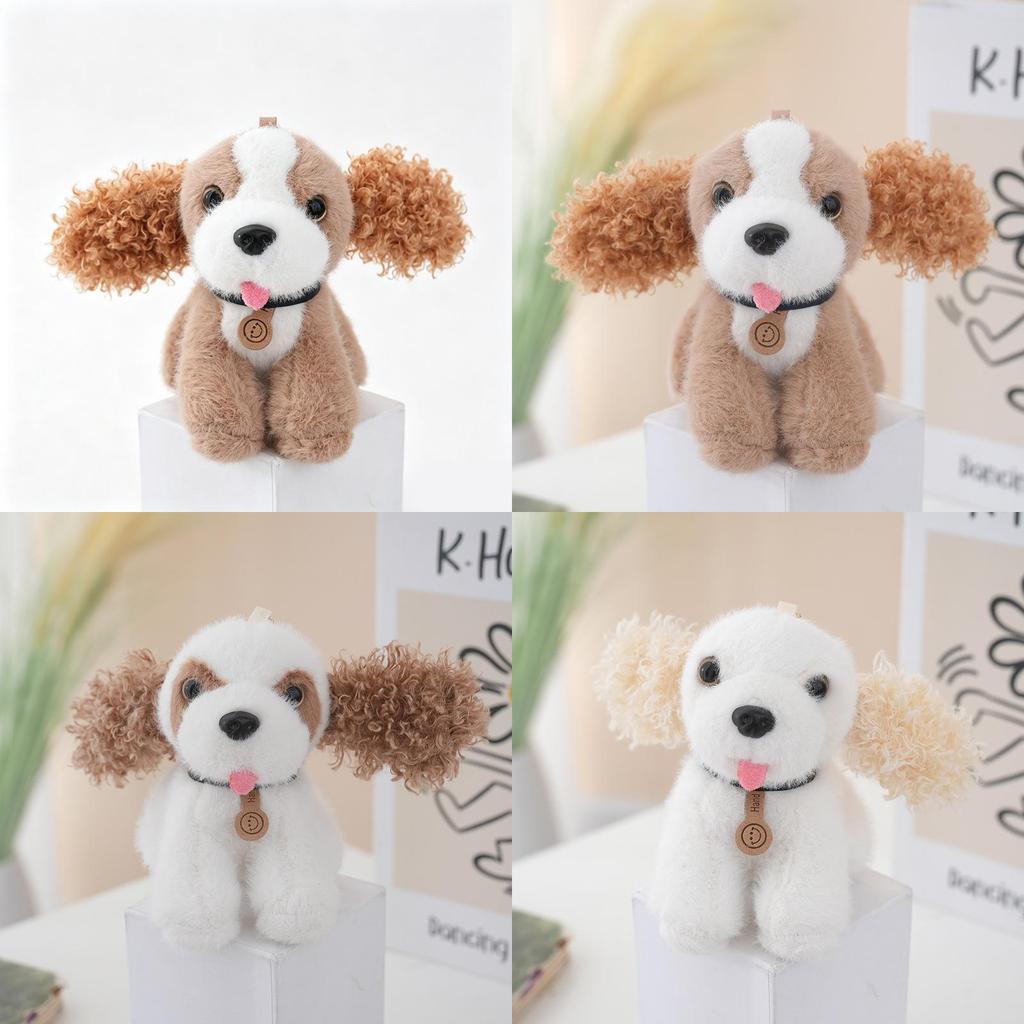 Cute Scented Dog Plush Keychain With Soft Cotton Filling For Kids And Teens