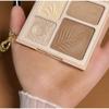 4 Colors Long-Lasting Matte Highlighter Bronzers Palette Face Shading Grooming Powder Makeup 3D Face Contouring Bronzer Cosmetic