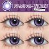 1 Pair Cosplay Colored Contact Lenses for Eyes Anime Red Beauty Makeup Lens Halloween Pink Eyes Lenses Purple Contacts