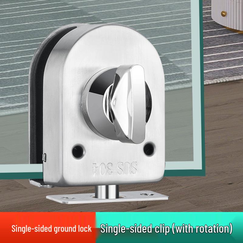 Password Lock for Frameless Glass Doors – Easy Install, No Holes Required