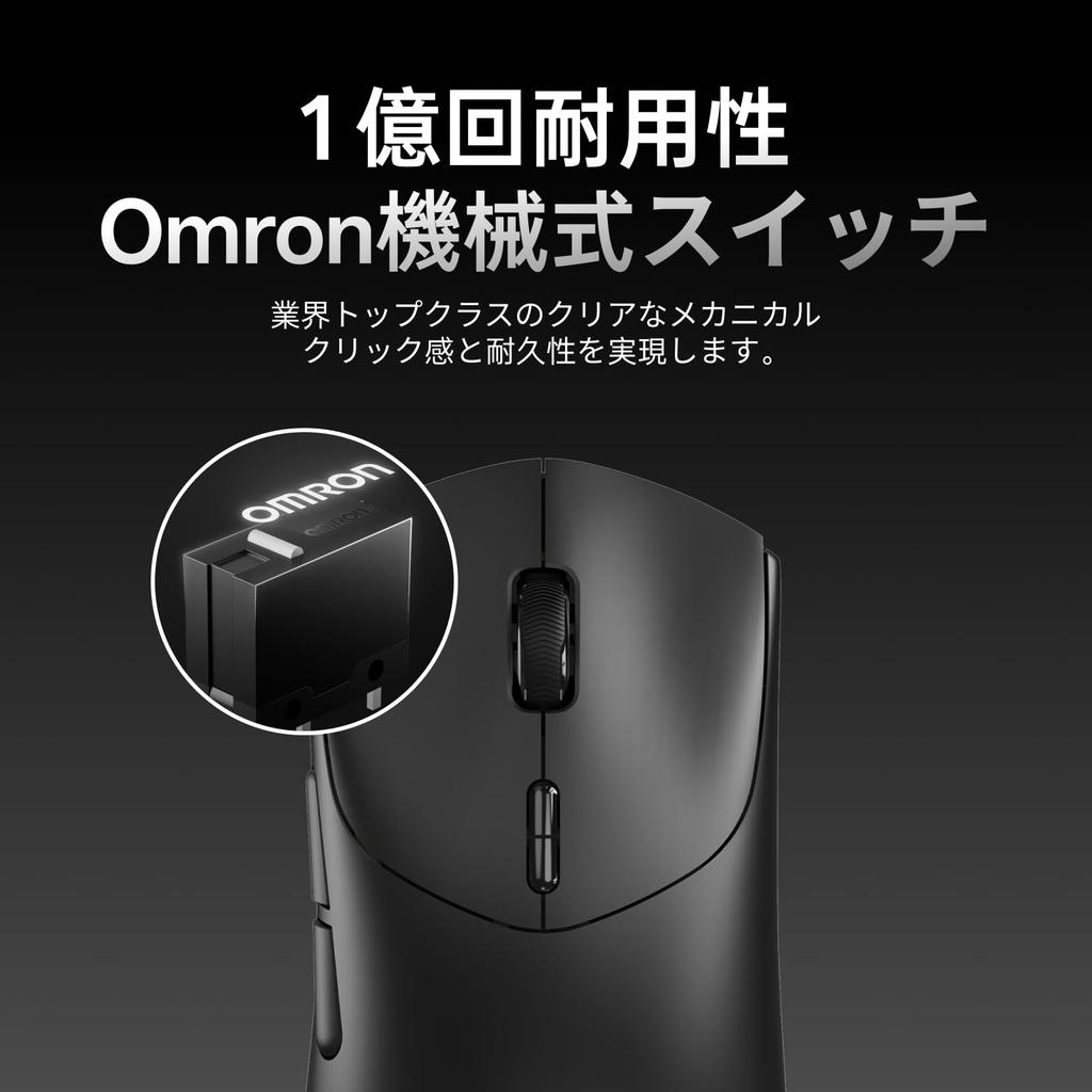 RAPOO VT7 Wireless Gaming True 8K Polling 53g Up to 750 Hours Battery 10 Programmable Nordic nRF54L15 100 Million Click Mechanical Macro Function