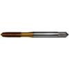 Titanium-Plated Yellow Straight Flute Tap M3-M10 for Chipless Machining