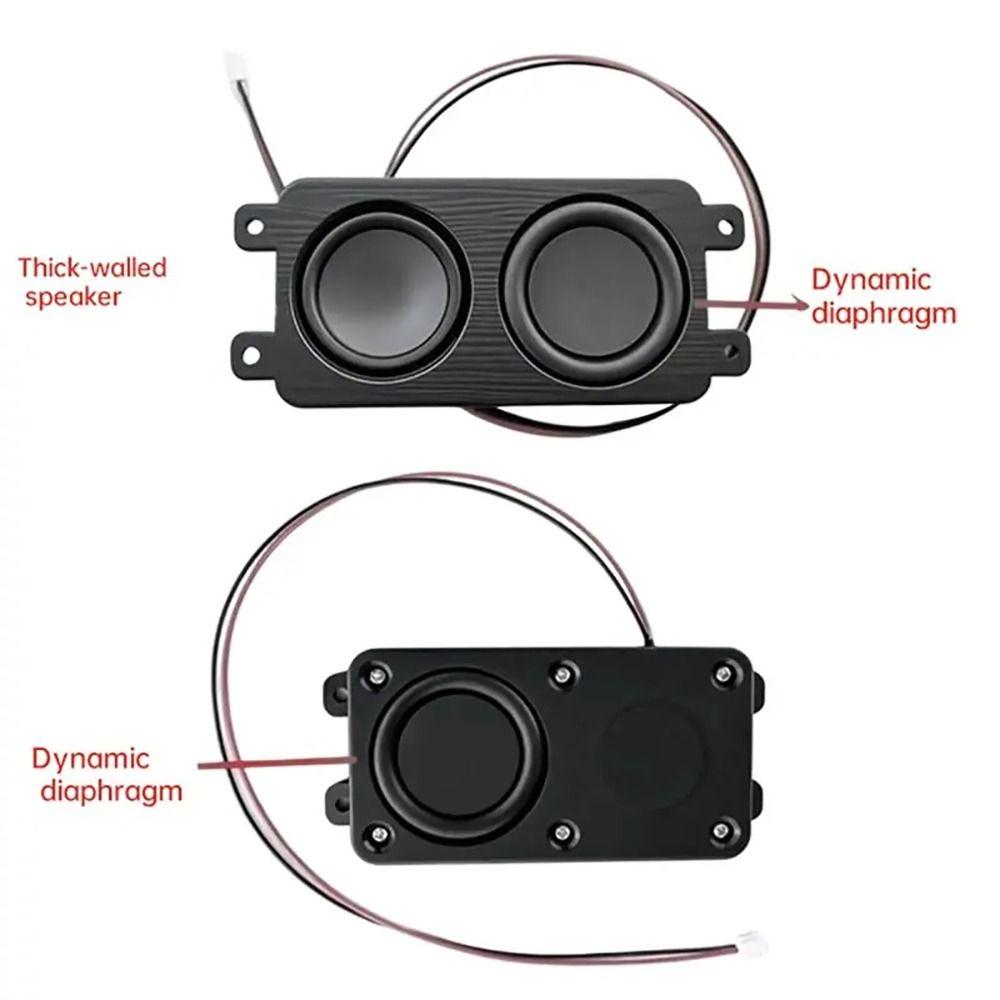 1Pcs Portable Speaker Driver 4 Ohm 3W Audio Speaker  For Advertising LCD TV Computer Home Theater