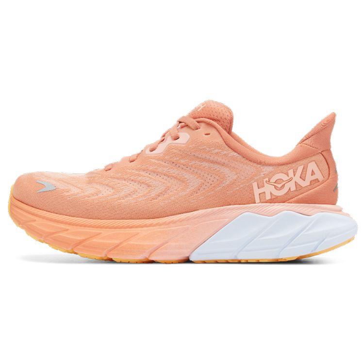 HOKA  Arahi 6 Sun Baked Women Sneakers Orange Shell-Coral 1123195-SBSCR