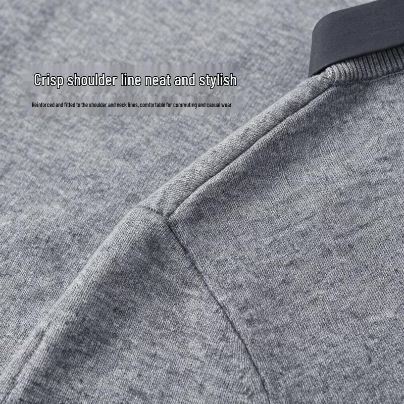 FIRS Men's Heavyweight Knitted Wool Blend Pullover Sweater