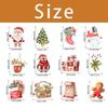 Party Christmas Drink Accessories Snowman Water Cup Straws With Paper Material