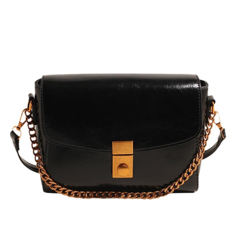 2025 New Fashion Retro Flip Organ Bag, Premium Sense Underarm Locomotive Bag Shoulder Bag Trend