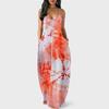 Dresses for Women Casual, Women's Long Maxi Dress Sexy Sleeveless Plus Size Sum