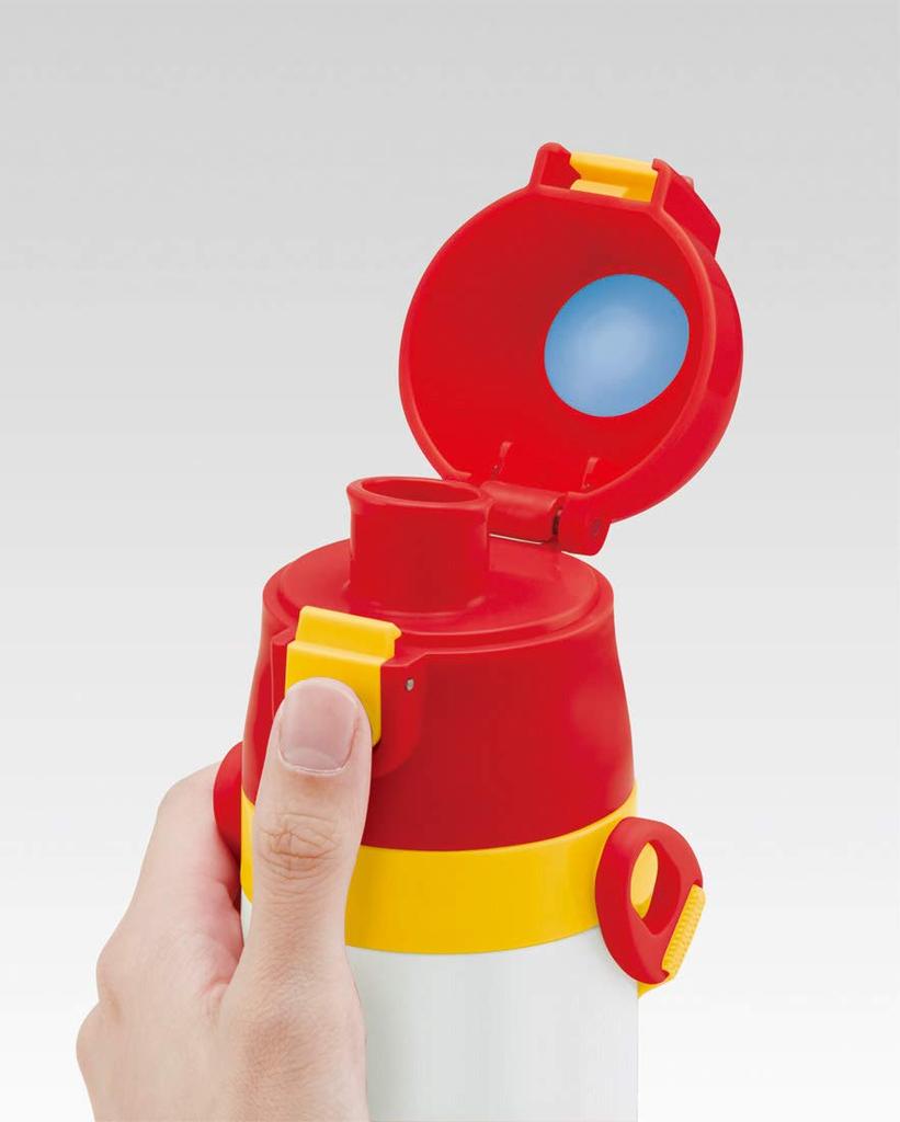 Skater Children's Stainless Steel Sports Bottle, Snoopy and Peanuts Friends, 470ml, SDC4