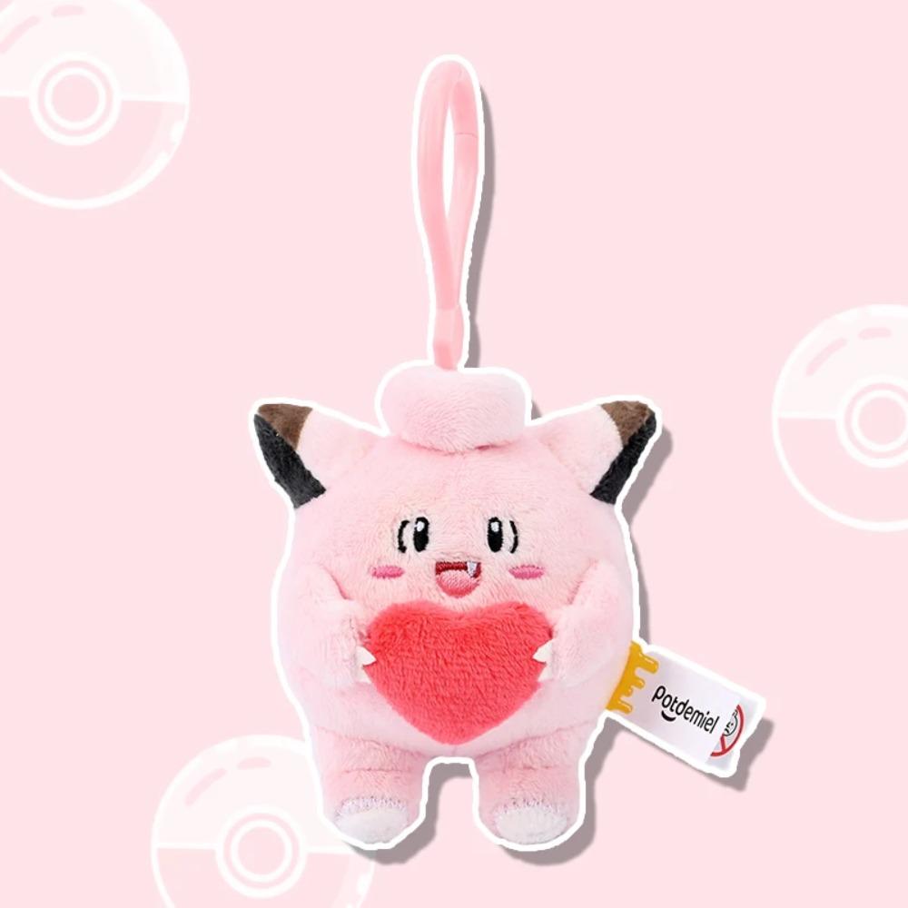 Pokémon Pikachu Gengar Charmander Togepi Anime Plush Toy Cartoon & Cute Doll Keyring Children's Toy Backpack Pendant