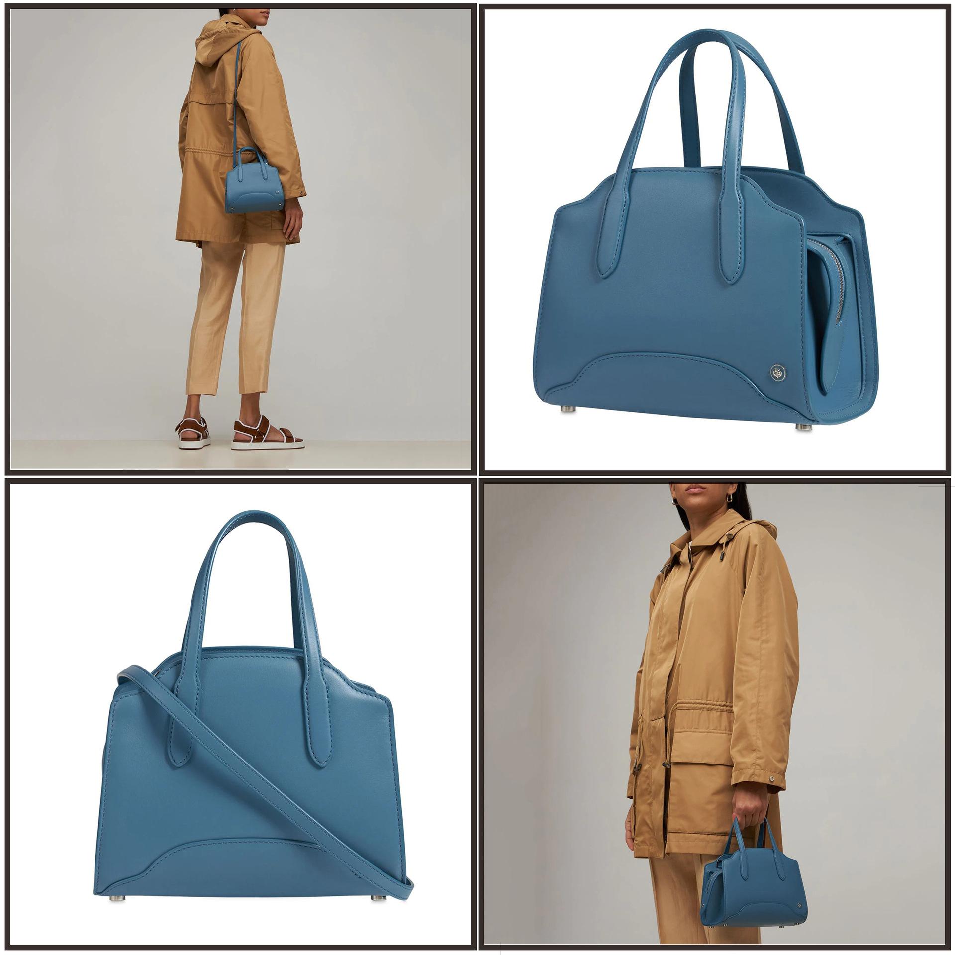 

Handbag Hand Carry Leather Doctor Bag Large Capacity Commuter Shoulder Bag Guangzhou Leather Goods Factory main picture 15x19.5x10.5cm