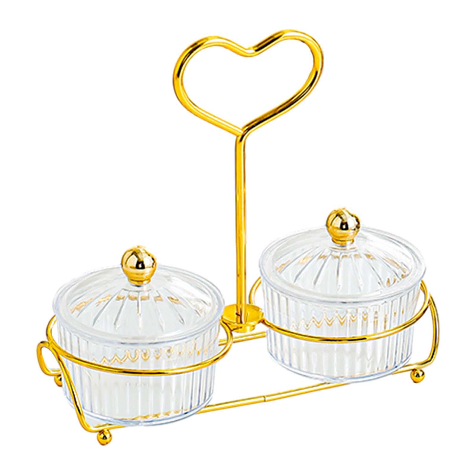 

Піднос для сухофруктів Сервірувальні миски та ручка Піднос для приправ Десерт Роздільна тарілка для печива Вечірка Горіхи Кухонна закуска