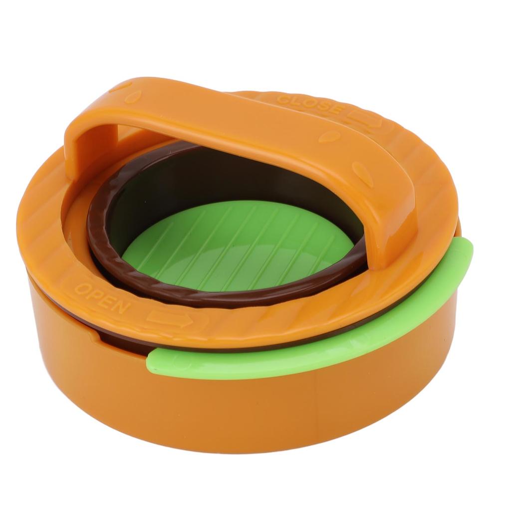 2 STÜCK Hamburgerpresse Patty Maker Antihaft Rund Tragbare Hamburger Patty Presse für Zuhause