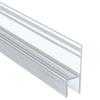 H Shaped Bathroom Glass Door Waterproof Seal Strips Craft of Sturdy Silicone for Leak Prevention and Easy Installation