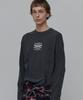 Aenitaimlolig Rose Dyeing Long Sleeve-Charcoal