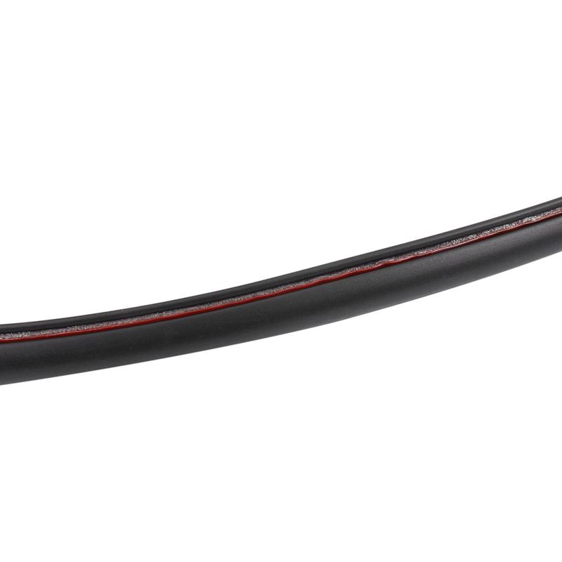 2X 16FT/5M Black Moulding Trim Rubber Strip Car Door Scratch Protector Edge Guard