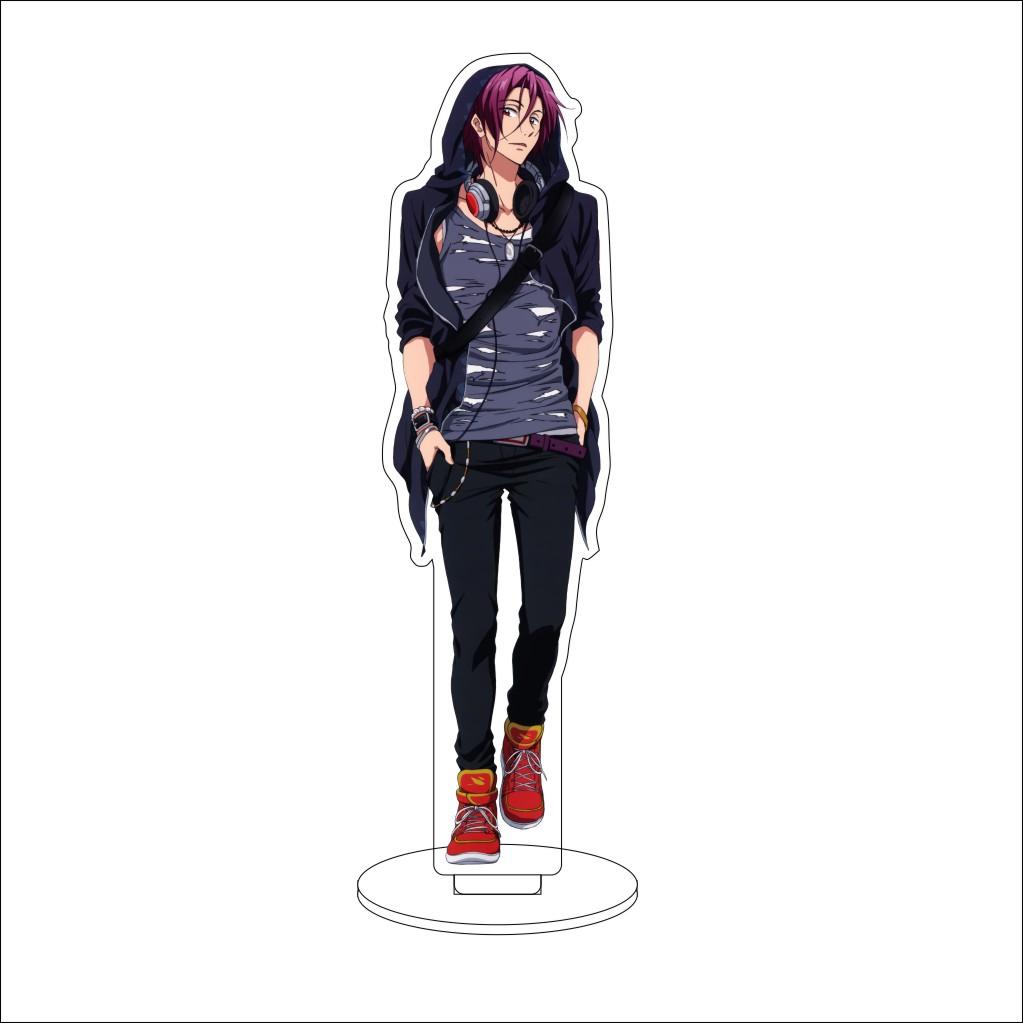 16CM Anime free! Cosplay Ornaments Nanase Haruka Rin Matsuoka Tachibana Makoto Hazuki Nagisa Figure Stand Halloween Gifts
