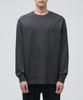 Crew Neck Long Sleeve T-Shirt [Charcoal Gray]