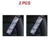 1/2PCS 6.5X23cm Car Truck Universal Safety Belt Covers Car Seat Shoulder Strap Pad Cushion Protection Flower Padding Auto