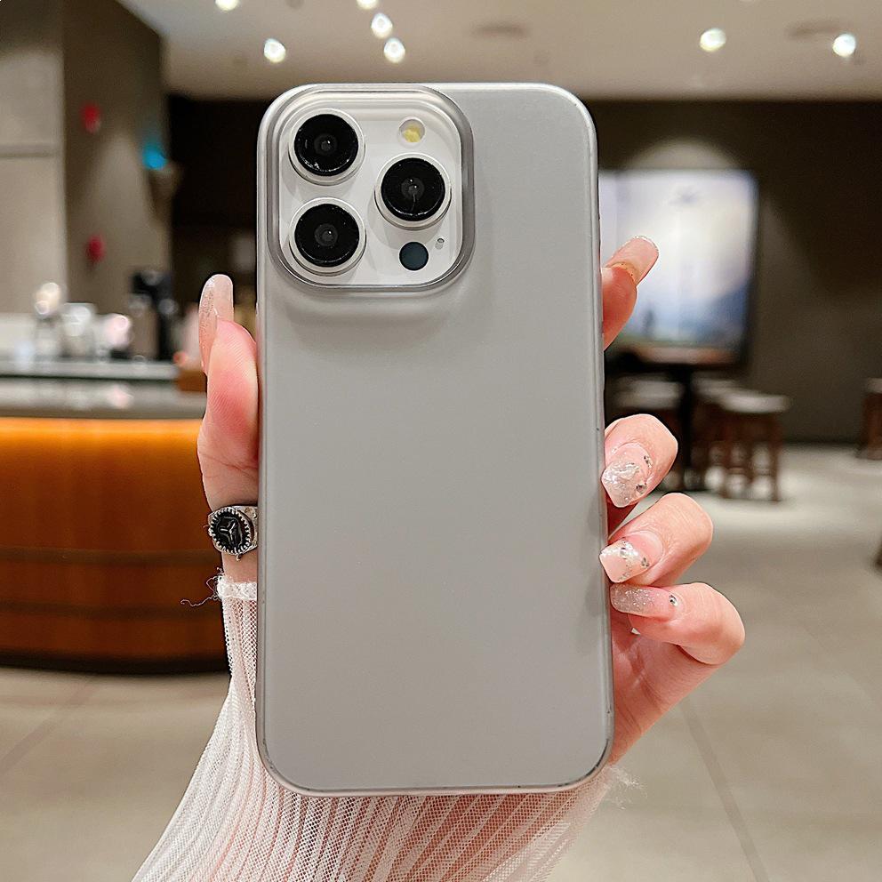 Apple 17 Pro/Pro Max Frosted Ice Mist Clear Protective Phone Case - Ultra-Thin, Anti-Yellowing iPhone 13 Pro