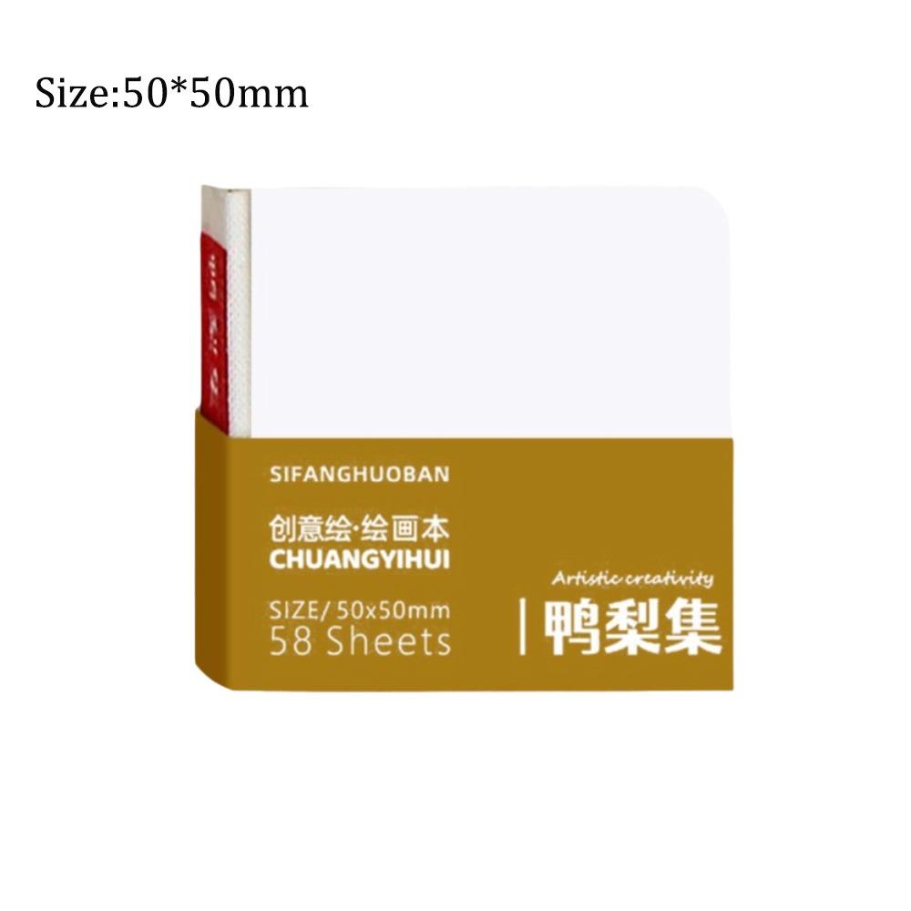 

High-quality Thick Paper Paint Book 58 Sheets Not Transparent to Ink Sketchbook Inspiration Record Tearable Notebook Office