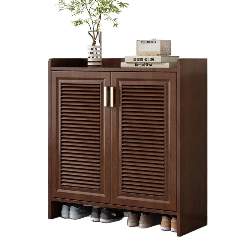 All-Aluminum Alloy Indoor Shoe Cabinet - Mildew-Resistant, Waterproof, Sunscreen Storage Solution.