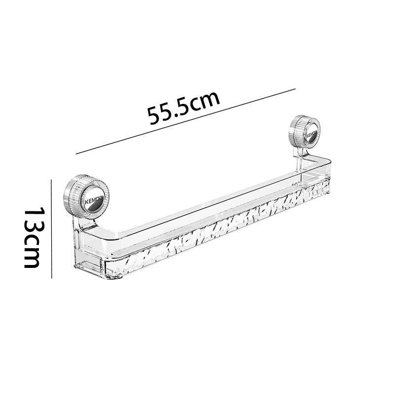 Double-Layer Suction Cup Slipper & Towel Rack: No-Drill, Wall-Mounted Bathroom Storage Solution