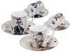 Zestaw 2 Filiżanek Espresso Loui Jover Porcelana Na Prezent 2 Szt