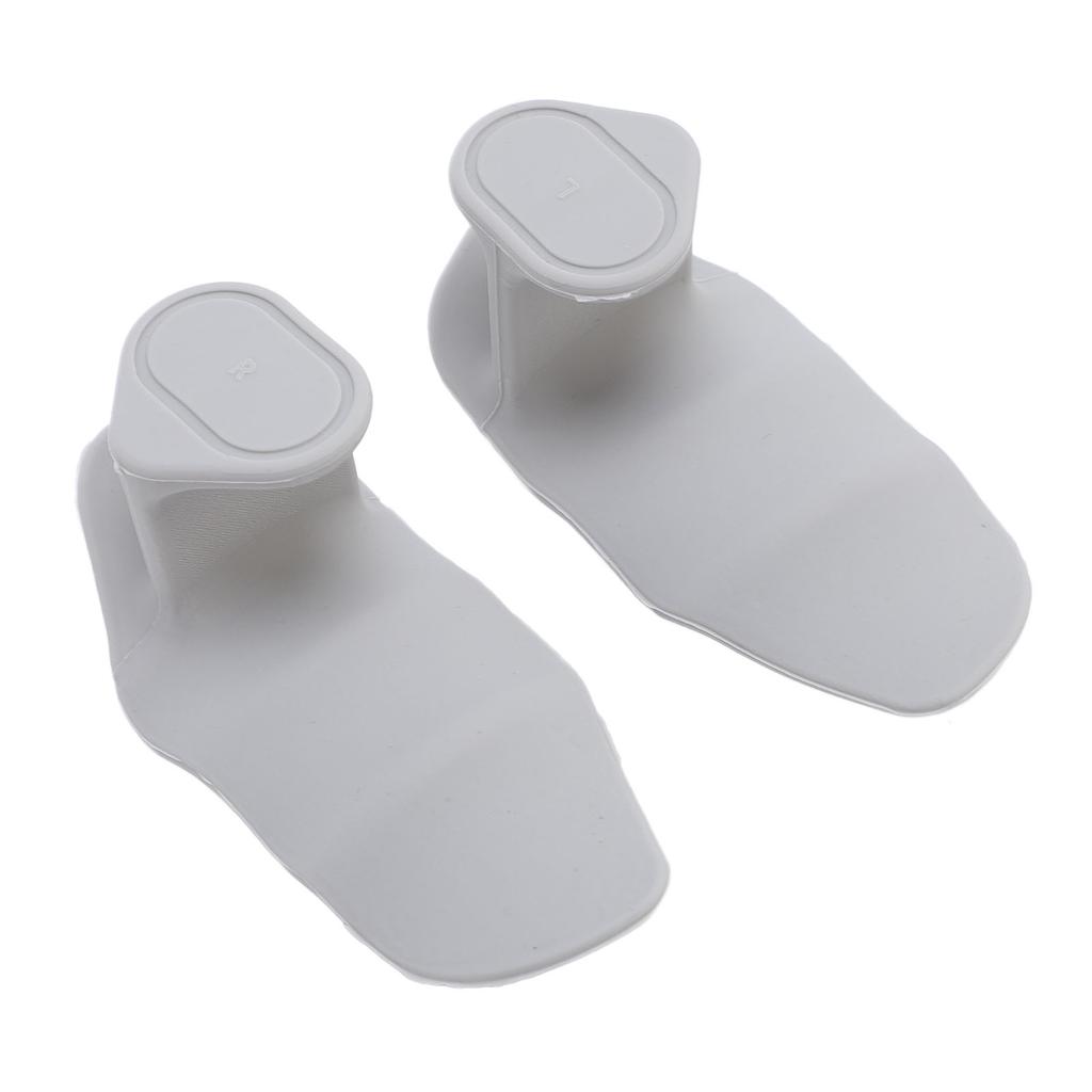 1 Pair Workout Weight Lifting Grips Anti Slip Rubber Gym Workout Grips for Bodybuilding